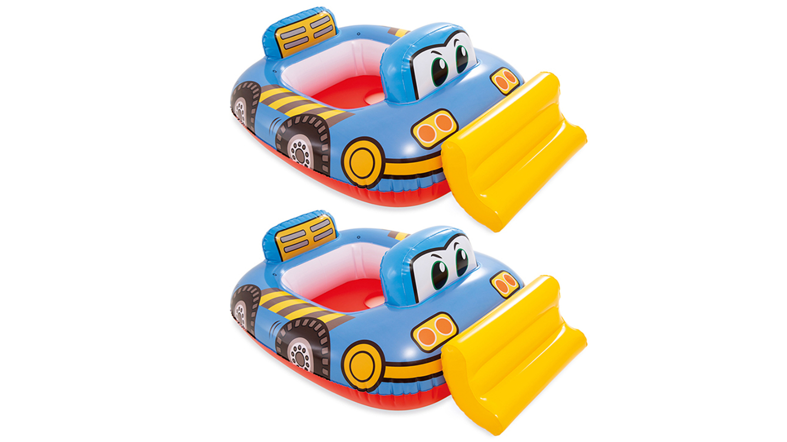 Intex 2 Piece Kids Assorted Inflatable Car Design Water Float