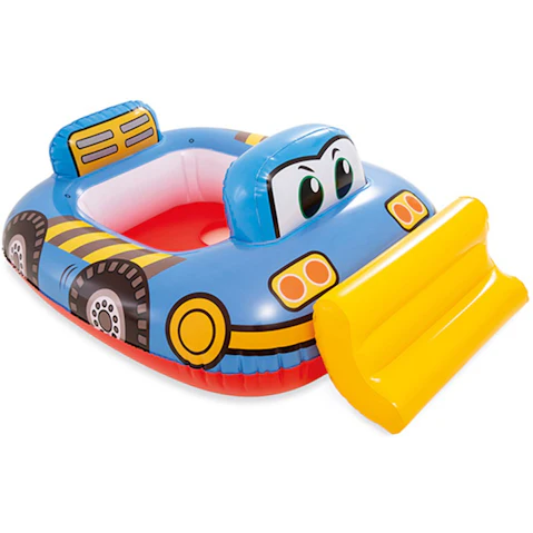 Intex Kids Inflatable Ride-On Car Swimming Pool Float