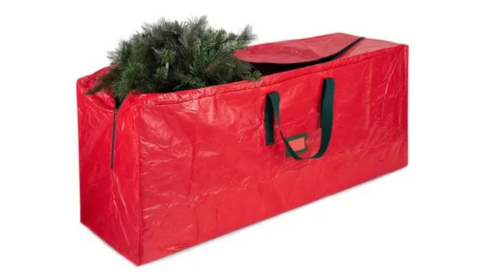 TM Christmas Tree Deluxe Bag with Reinforced Handle and Dual Zipper