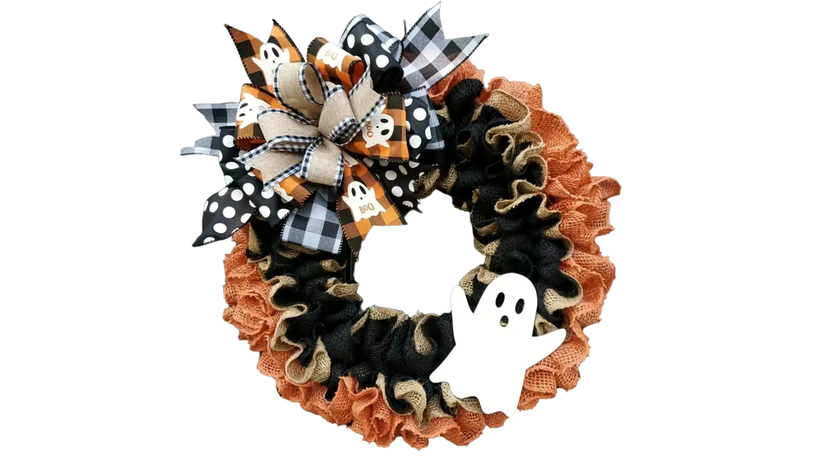 TM Spooky Specter Strand Halloween Ribbon Garland
