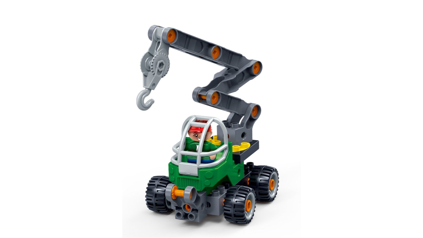 BanBao Learning Tool Series Mobile Crane Toy
