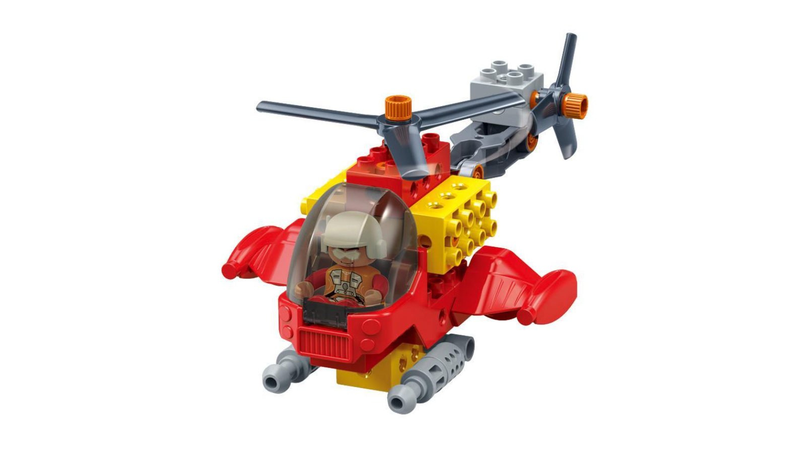 BanBao Learning Tool Series Helicopter Toy