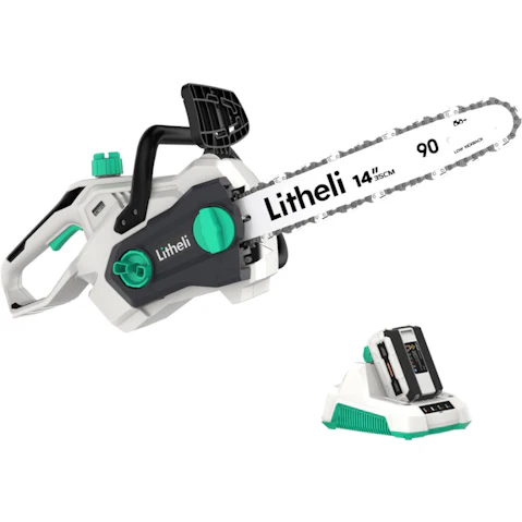 Litheli 40V Brushless Motor Cordless Handheld Chainsaw Kit