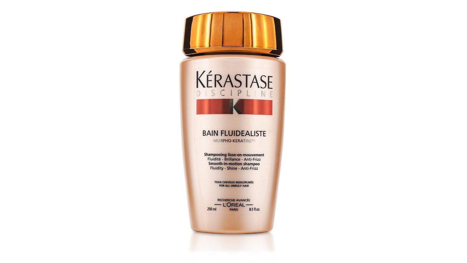 Kerastase Discipline Bain Fluidealiste Smooth-In-Motion Shampoo (For All Unruly Hair)  - 250ml/8.5oz