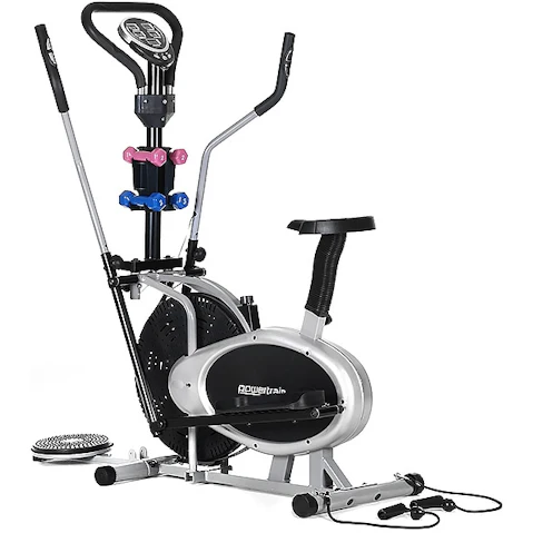 PowerTrain Elliptical 7-in-1 Cross Trainer Bike