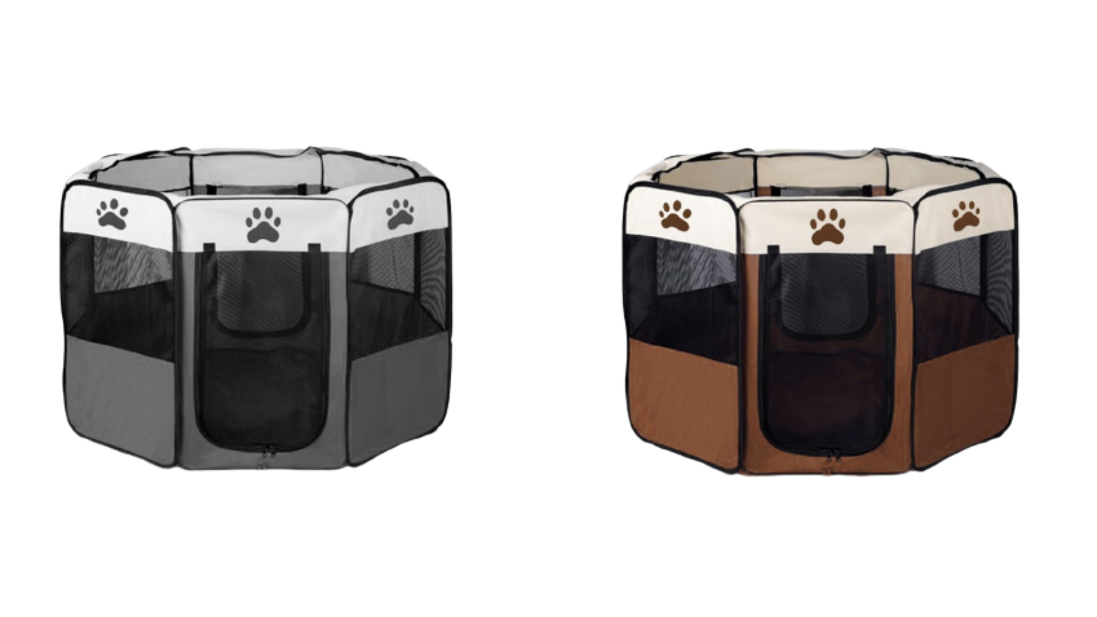 Bargene Large 8-Panel Pet Playpen