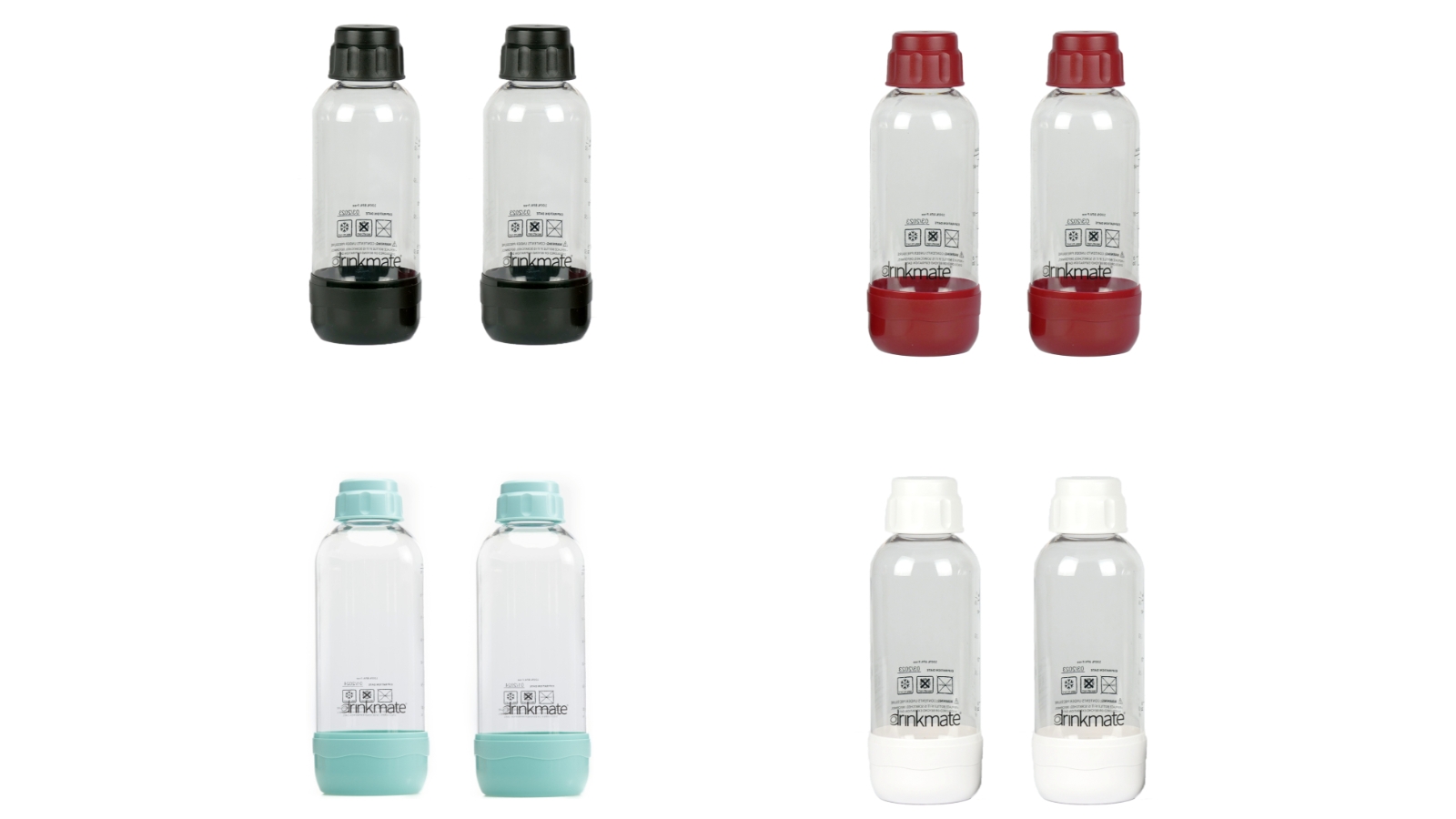 Drinkmate Twin Pack 0.5 Litre Bottles