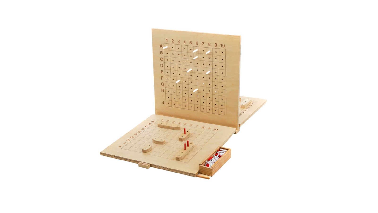 Jenjo Giant Wooden Ships Game Set