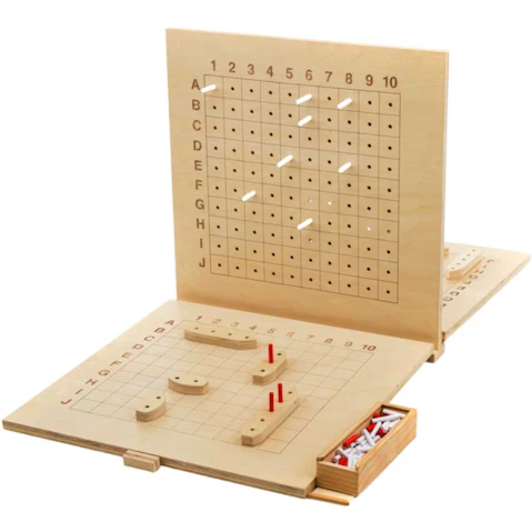 Jenjo Giant Wooden Ships Game Set