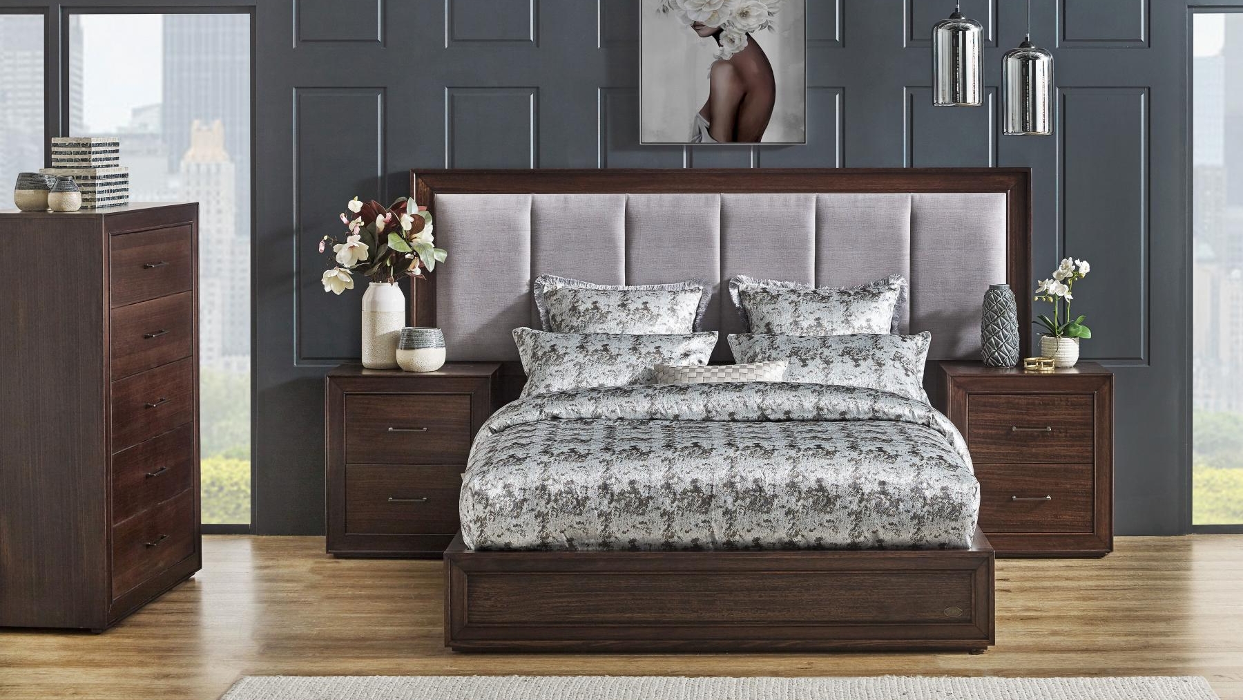 Bellevue Extended Bedhead