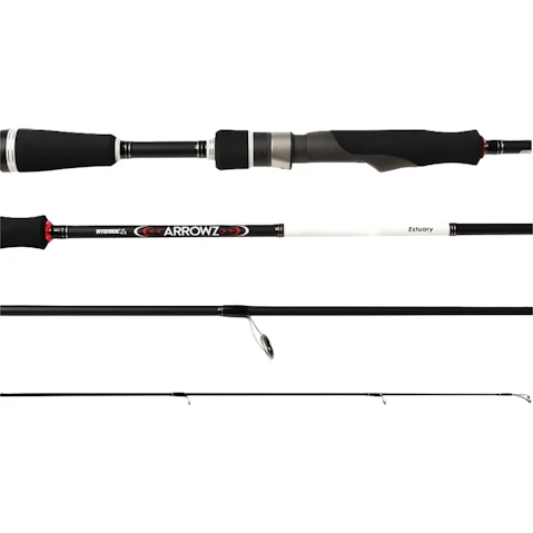Arrowz Atomic Carbon 6ft/6inch Estuary Spin Fishing Rod - 3-10lbs