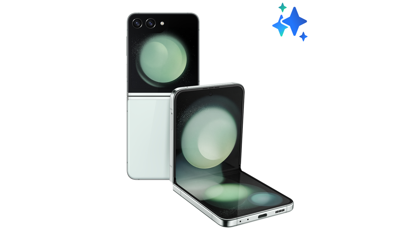 Samsung Galaxy Z Flip5 256GB - Mint | Harvey Norman