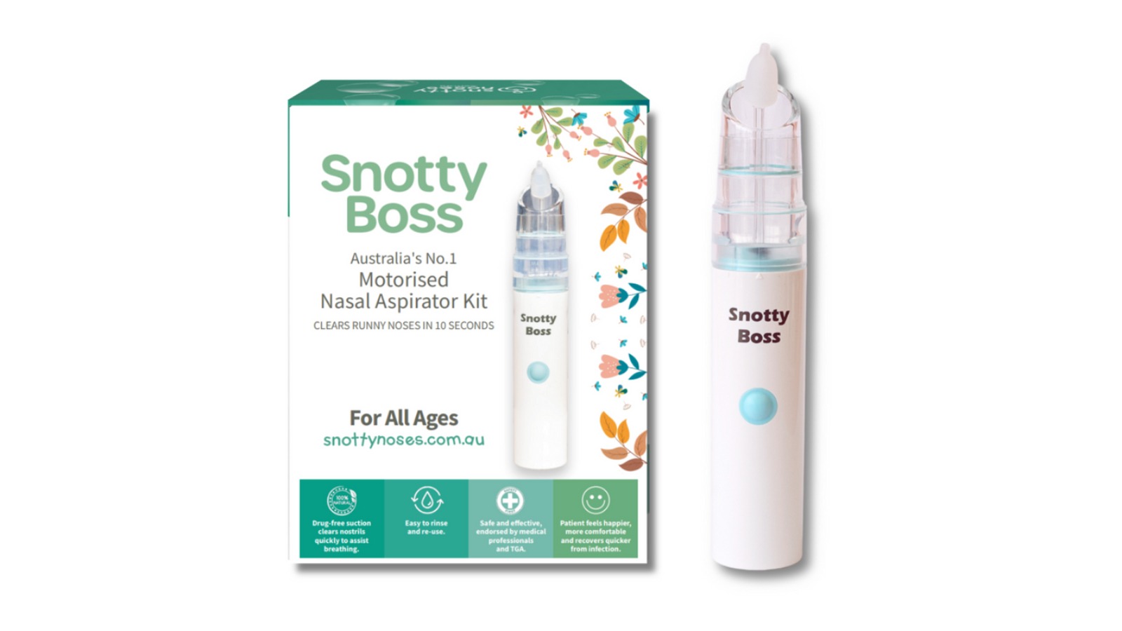 Snotty Noses All Ages Boss Nasal Aspirator