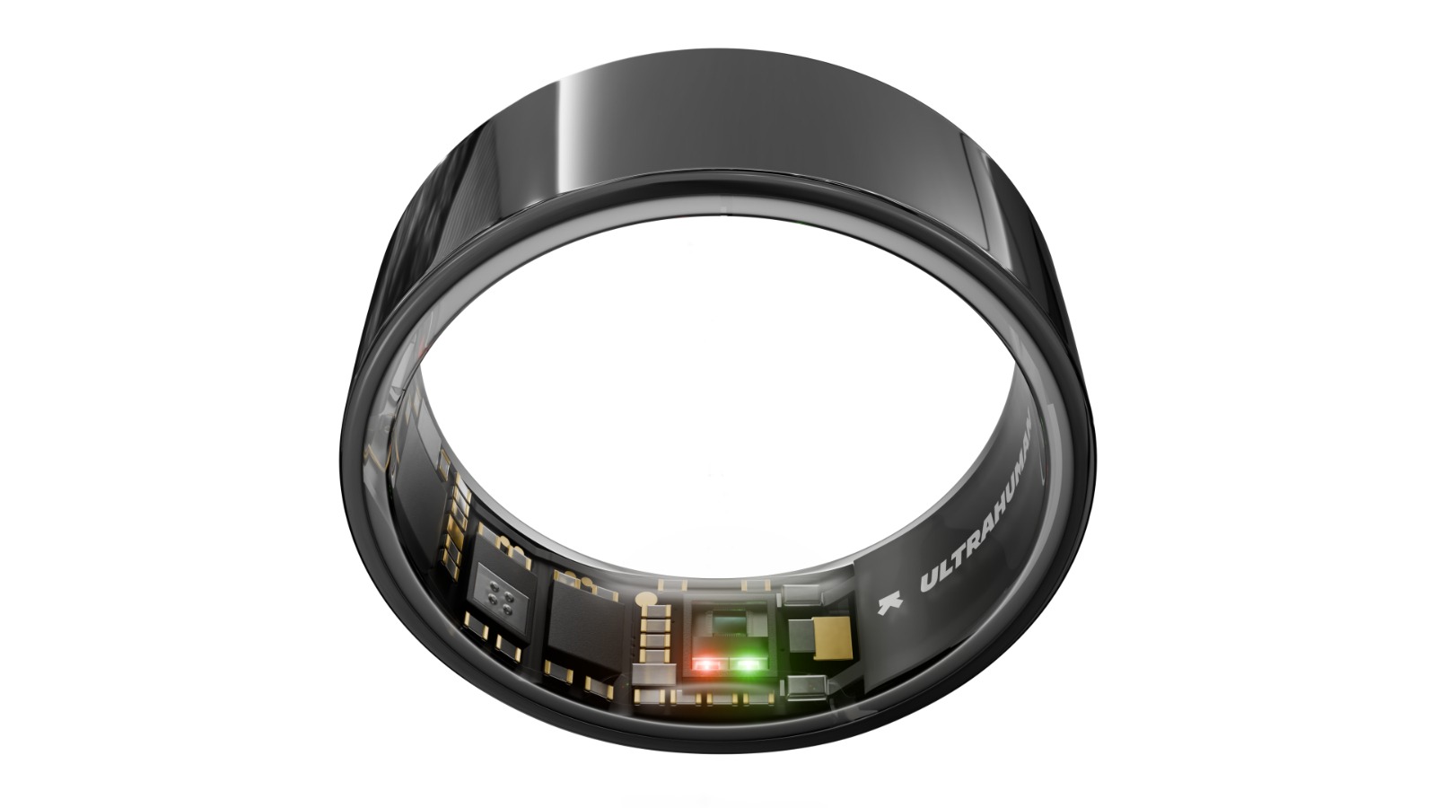 Ultrahuman Size 5 Ring Air - Aster Air Black