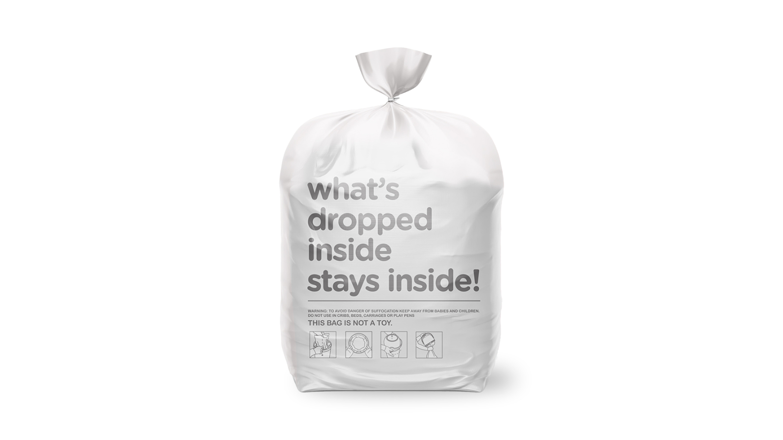 BabyRest Pack of 3 Aster Nappy Bin Refill Bags