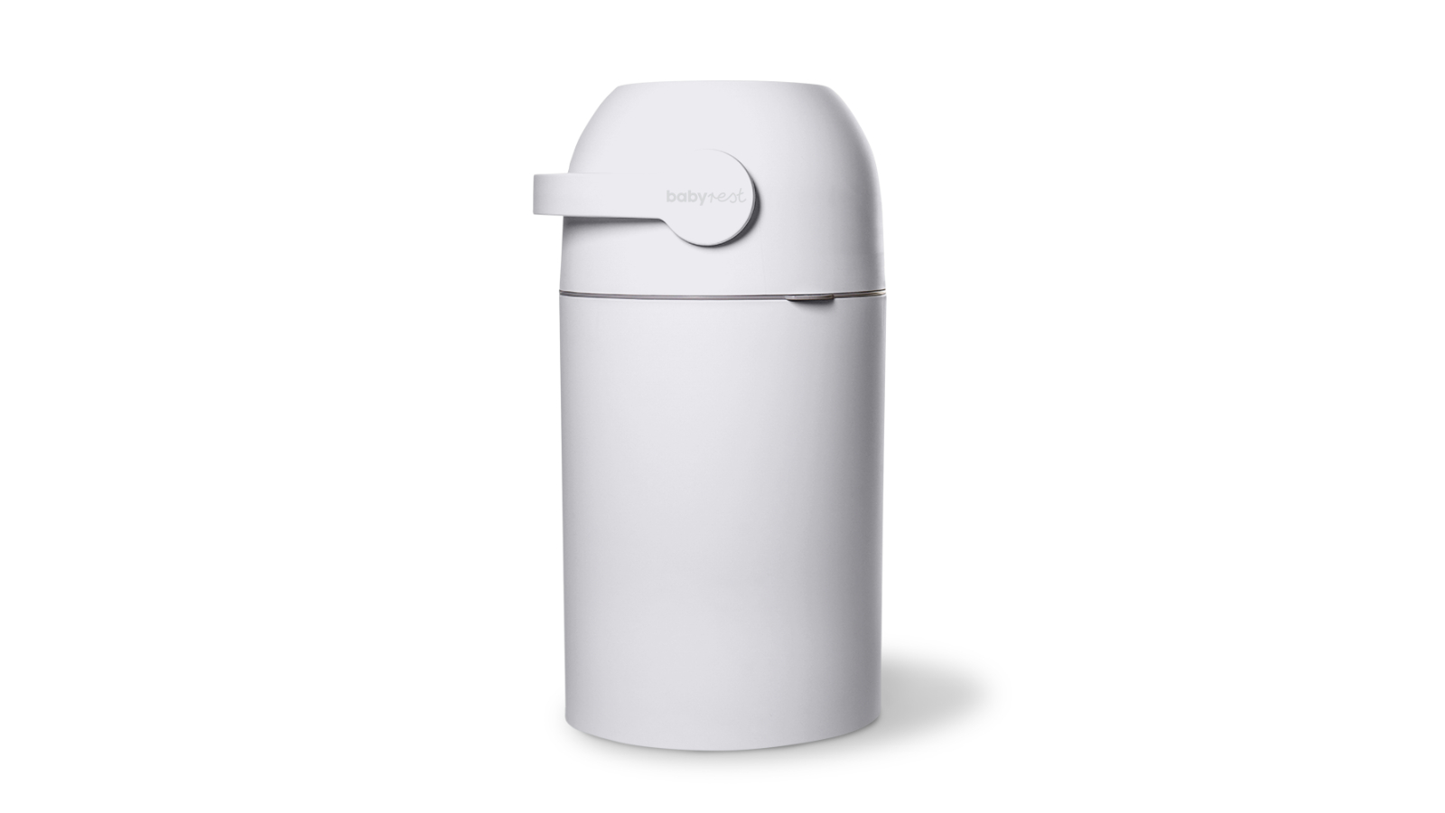 BabyRest Aster Nappy Bin - White