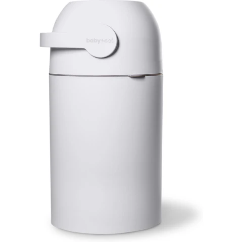 BabyRest Aster Nappy Bin - White