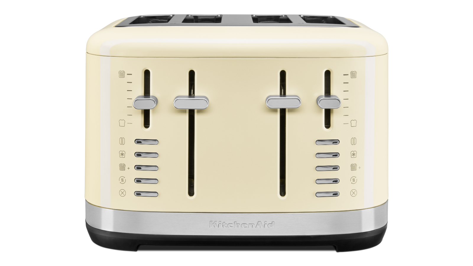 KitchenAid 4 Slice Toaster Almond Cream Harvey Norman