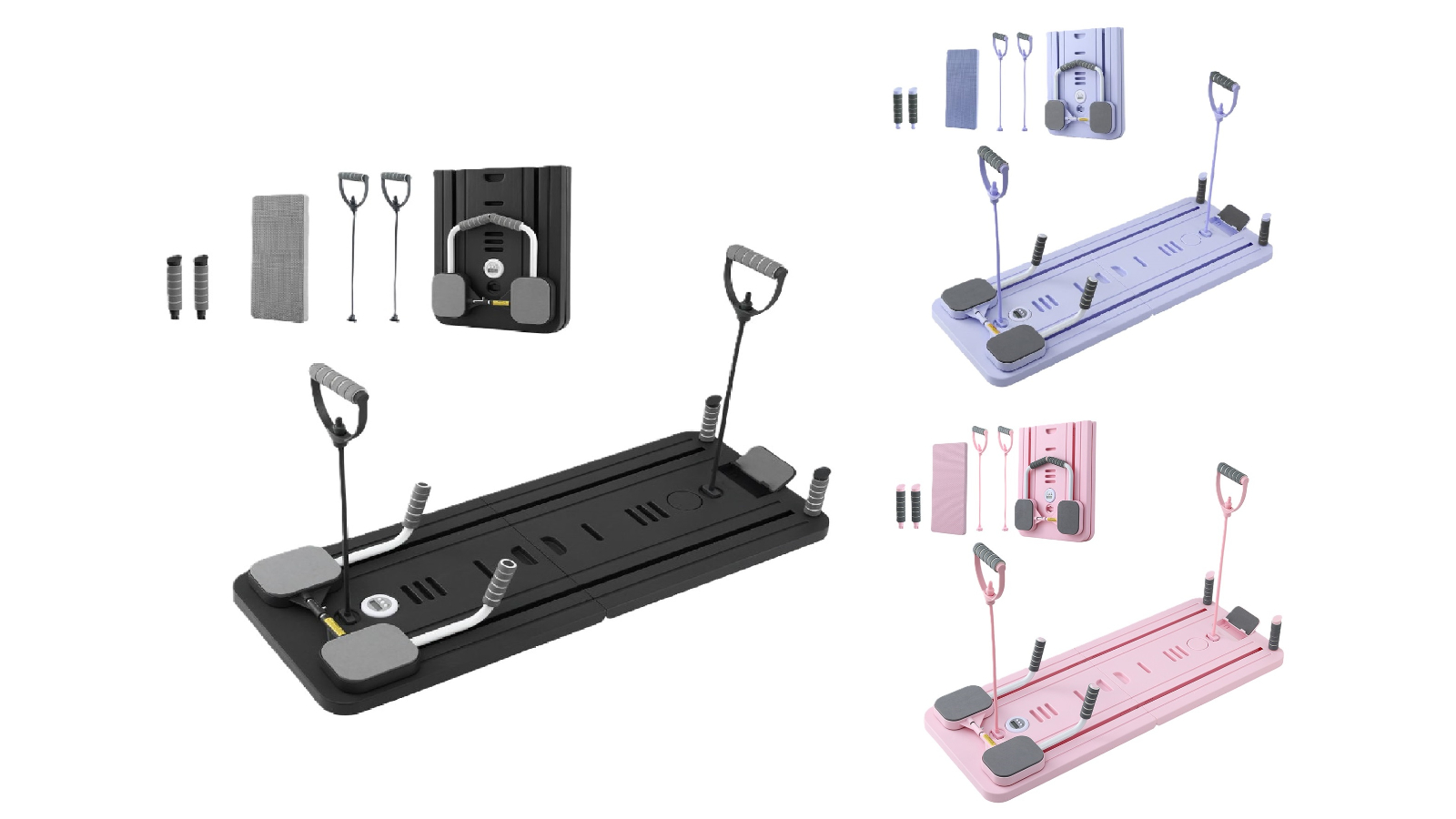 Everfit Pilates Reformer Abdominal Board Fitness Set