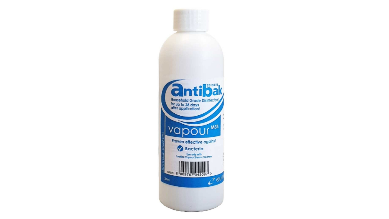 Euroflex Vapour M3S 200ml Antibak Sanitising Solution