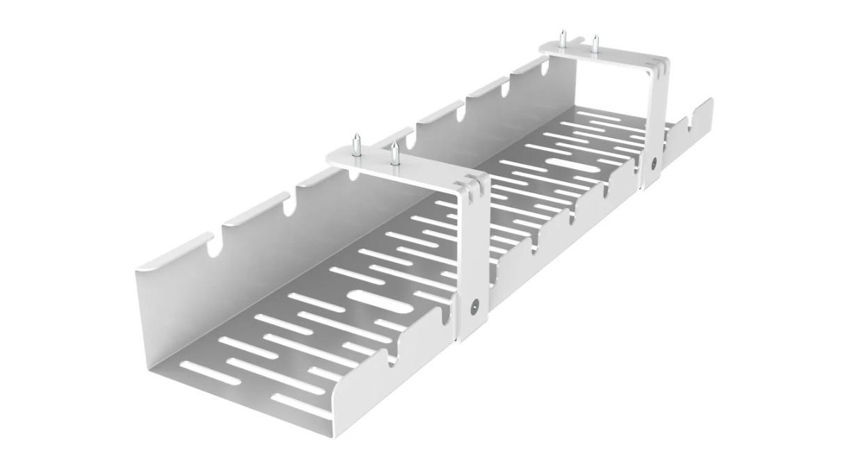 GKU Cable Management Basket Tray - White