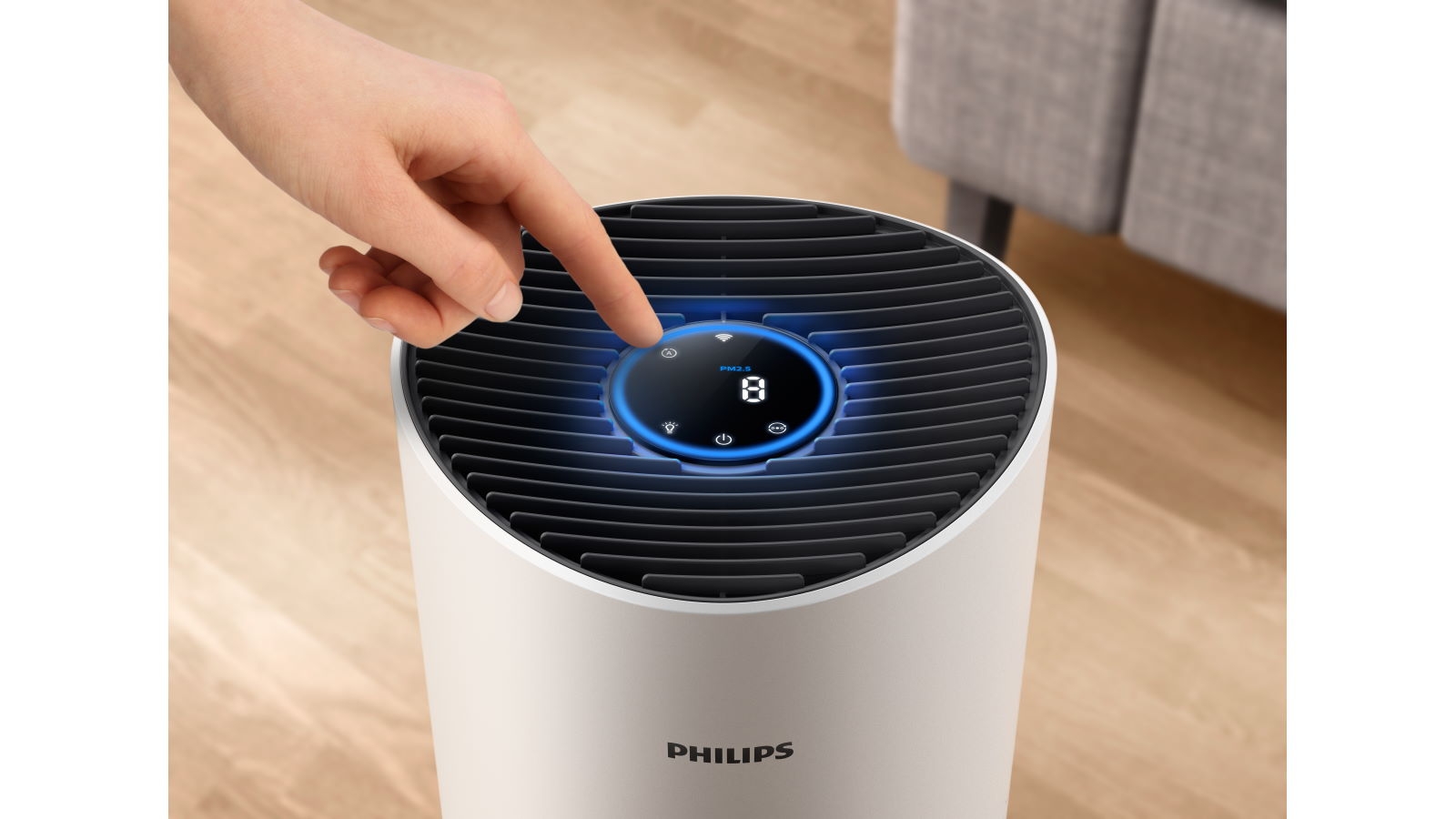 Philips air store purifier always red