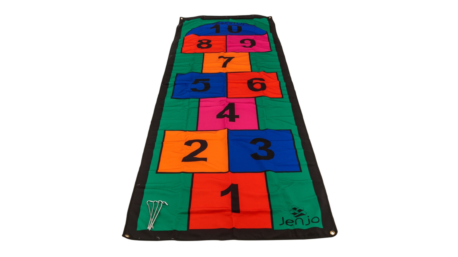 Jenjo Colourful 3m Length Hopscotch Mat