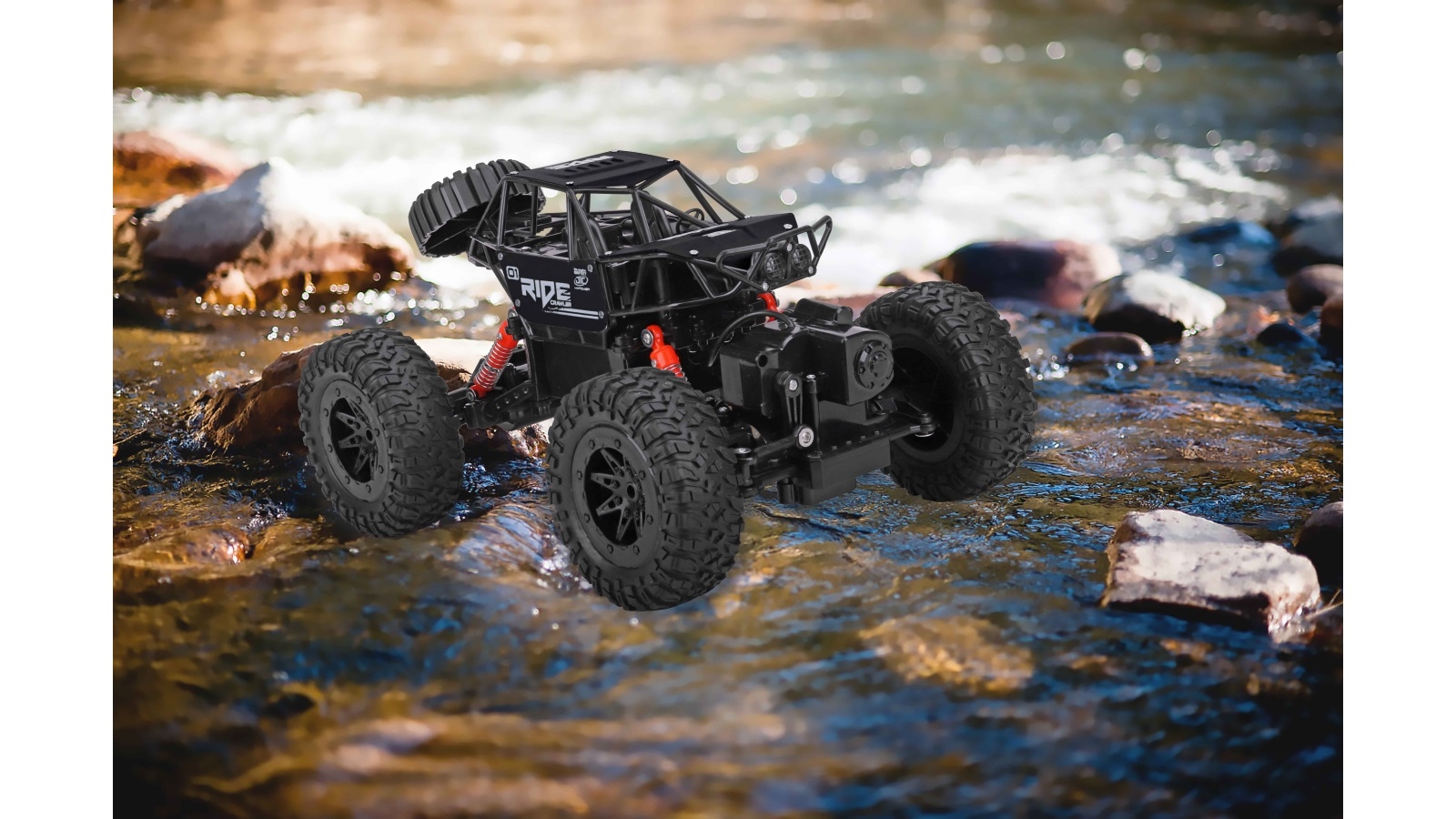 Lenoxx Remote Control Amphibious Car Black Harvey Norman