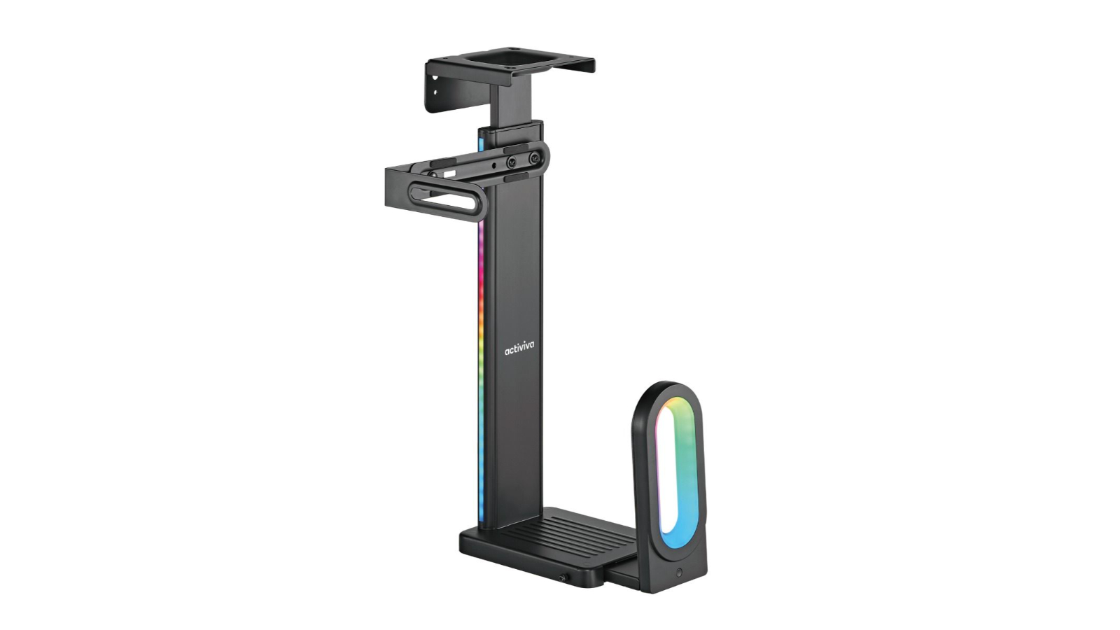 MBeat activiva RGB Ultra-Wide Adjustable Wall and Under Desk Gaming Mount