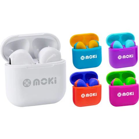 Moki MokiPods Mini Volume Limited True Wireless Earphones for Kids