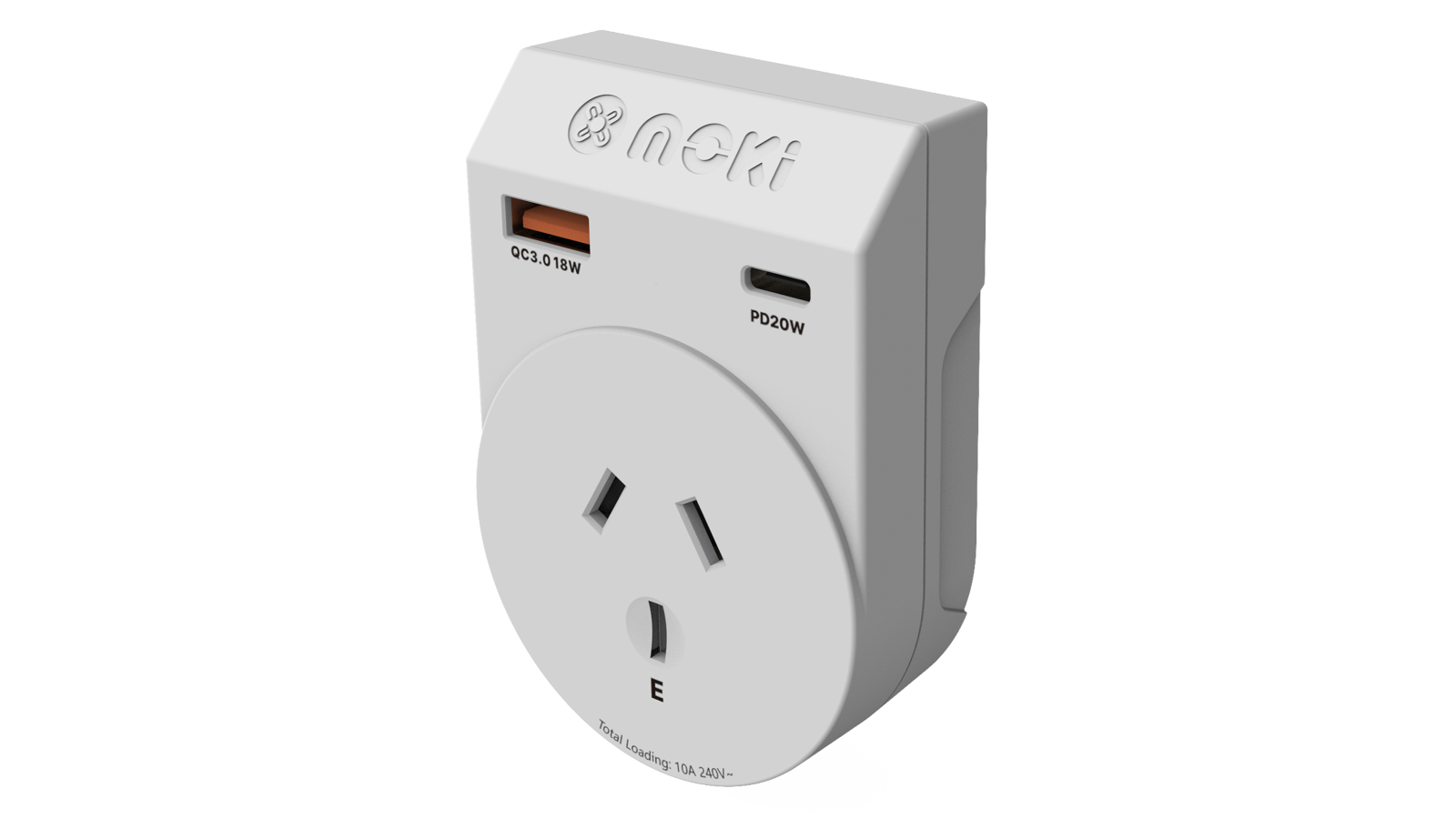 Moki Travel Adaptor Plus - AU/NZ to India