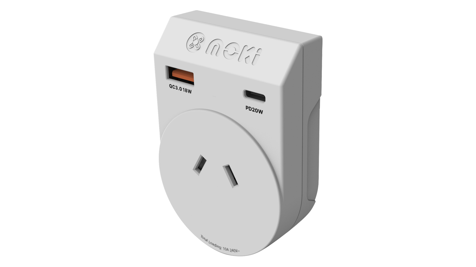 Moki Travel Adaptor Plus - AU/NZ to Japan