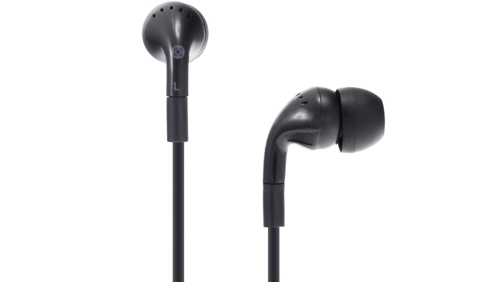 Moki Noise Isolation Stereo In-Ear Headphones - Black