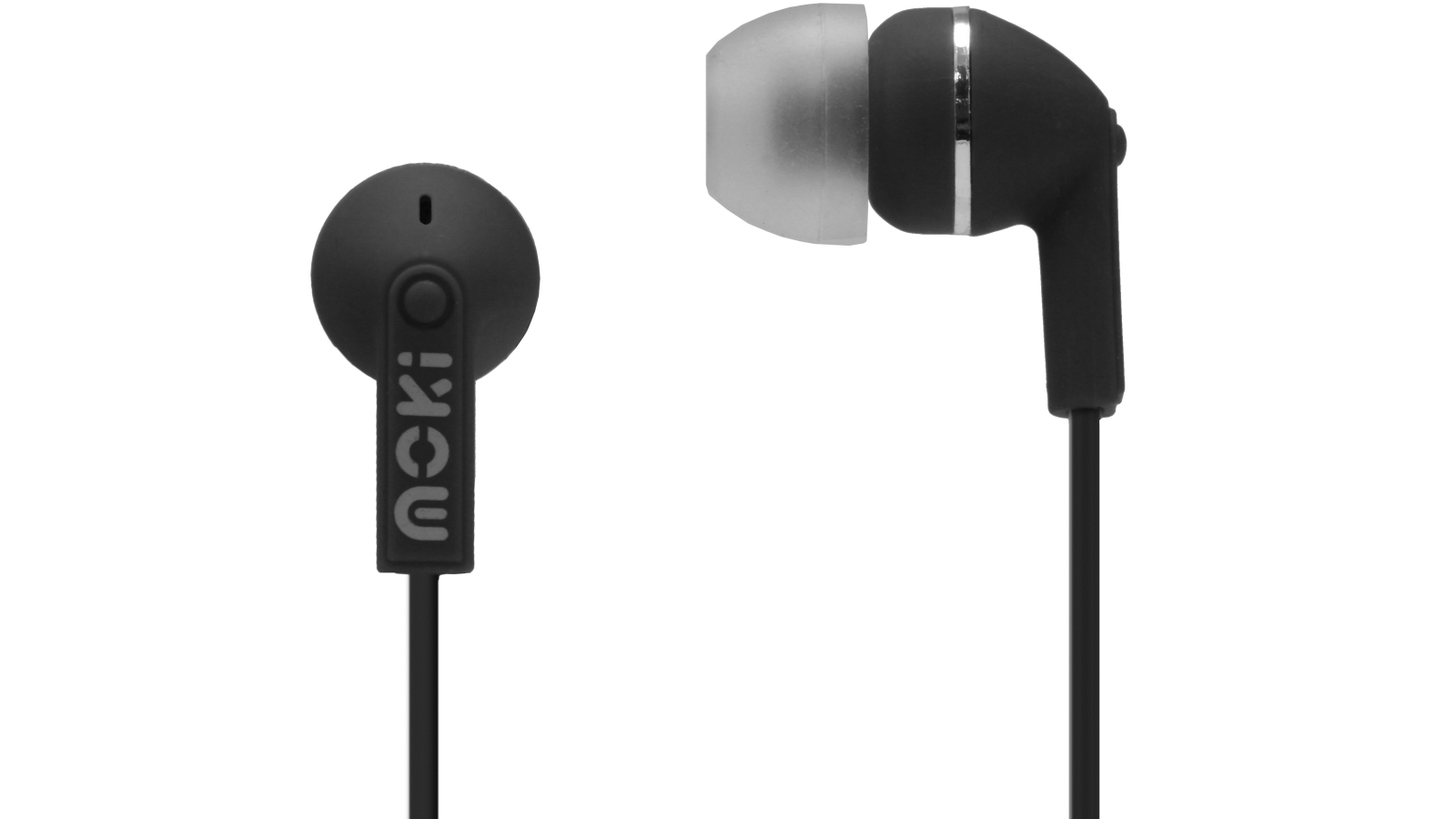 Moki Dots Noise Isolation Earbuds - Black