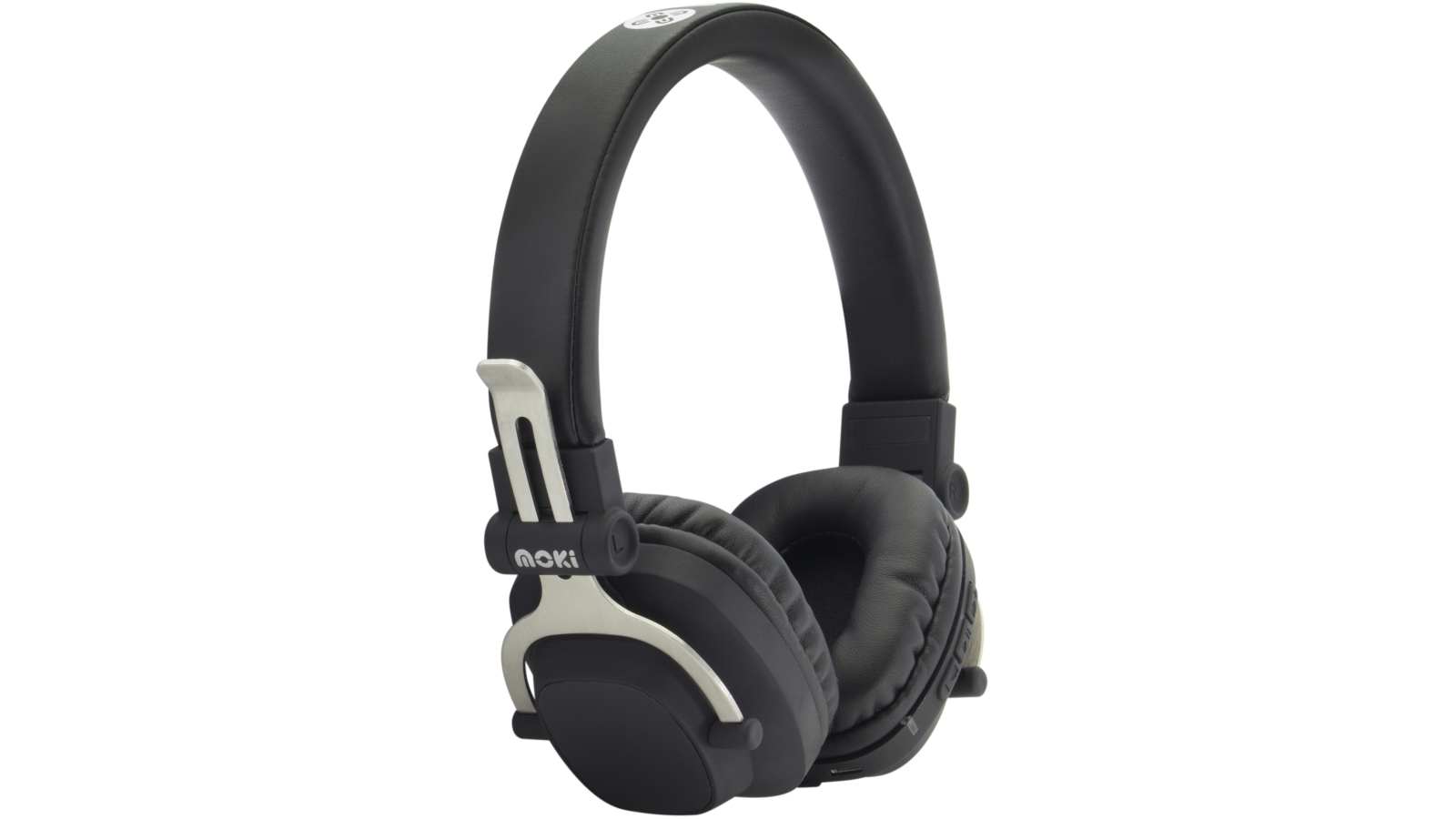 Moki EXO Double Black Bluetooth Headphones Harvey Norman