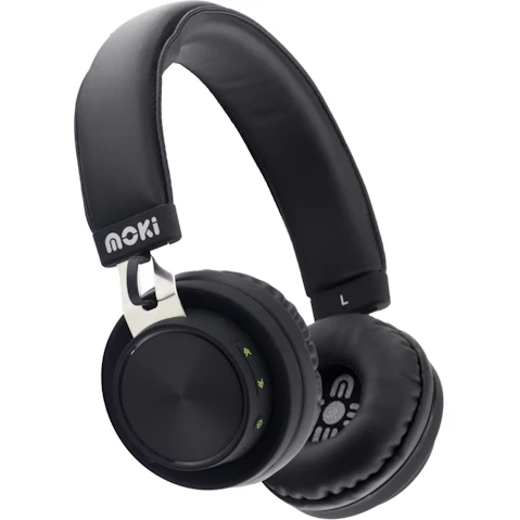 Moki EXO Prime Bluetooth Headphones - Black