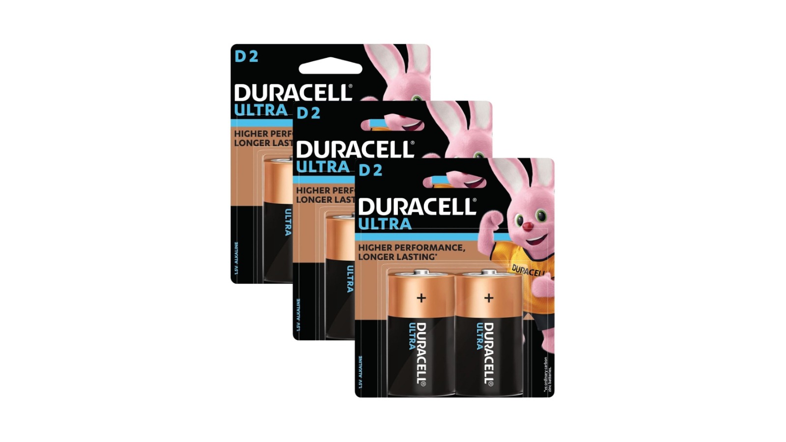 Duracell 3 x 2 Pack Ultra D Batteries
