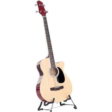 Karrera 43-inch Acoustic Bass Guitar - Natural