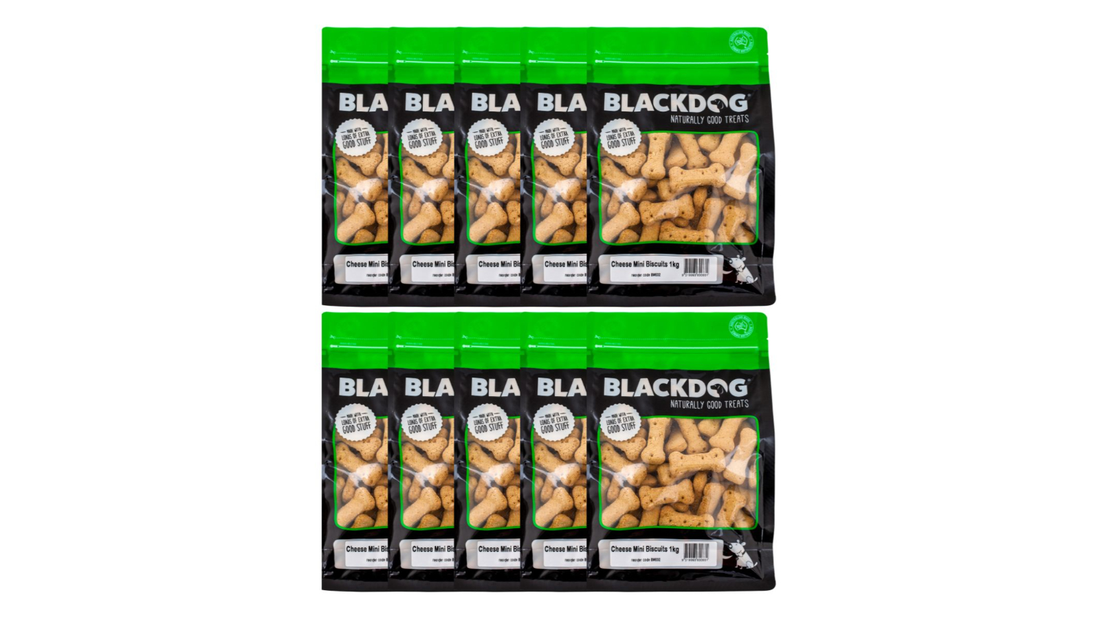 Blackdog BM602X10 Mini Cheese Biscuit - 1kg 