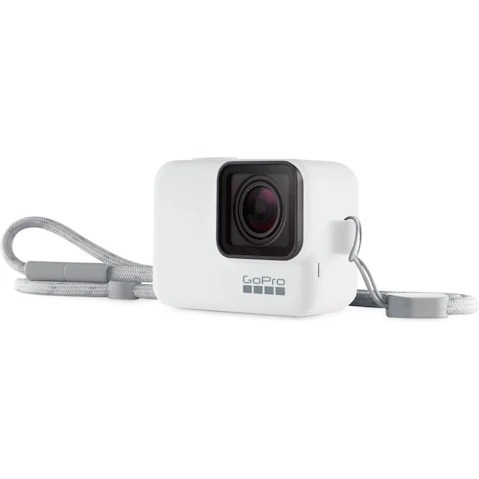 GoPro Sleeve and Lanyard - White