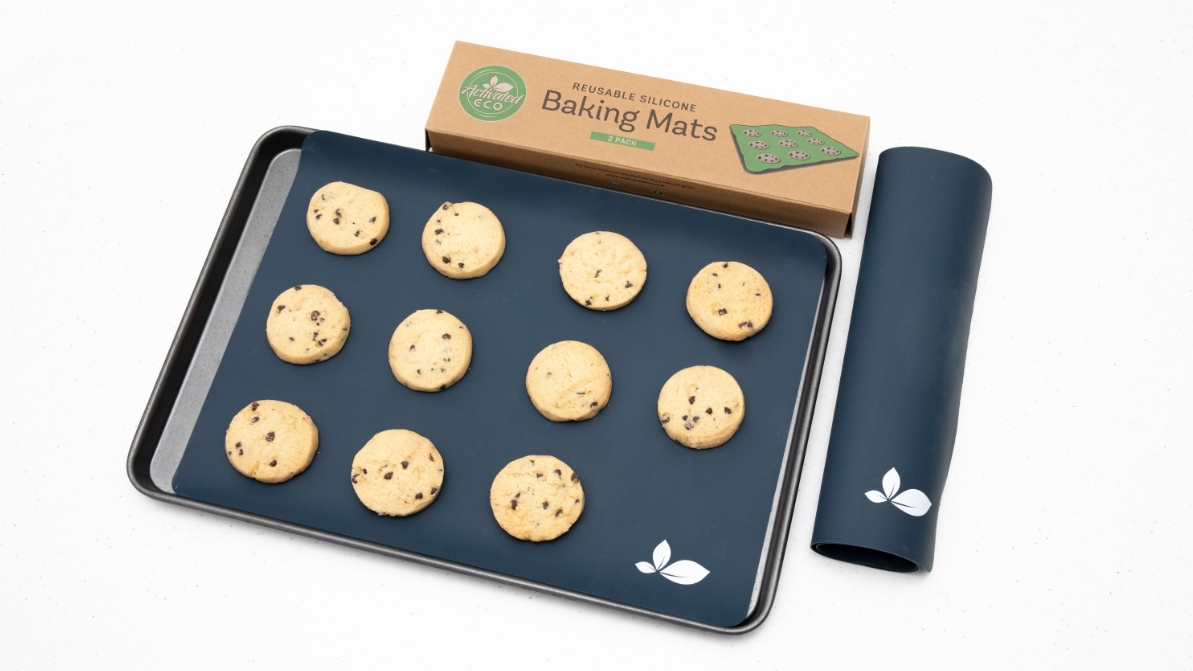 Reusable Silicone Baking Mats 2 Pack