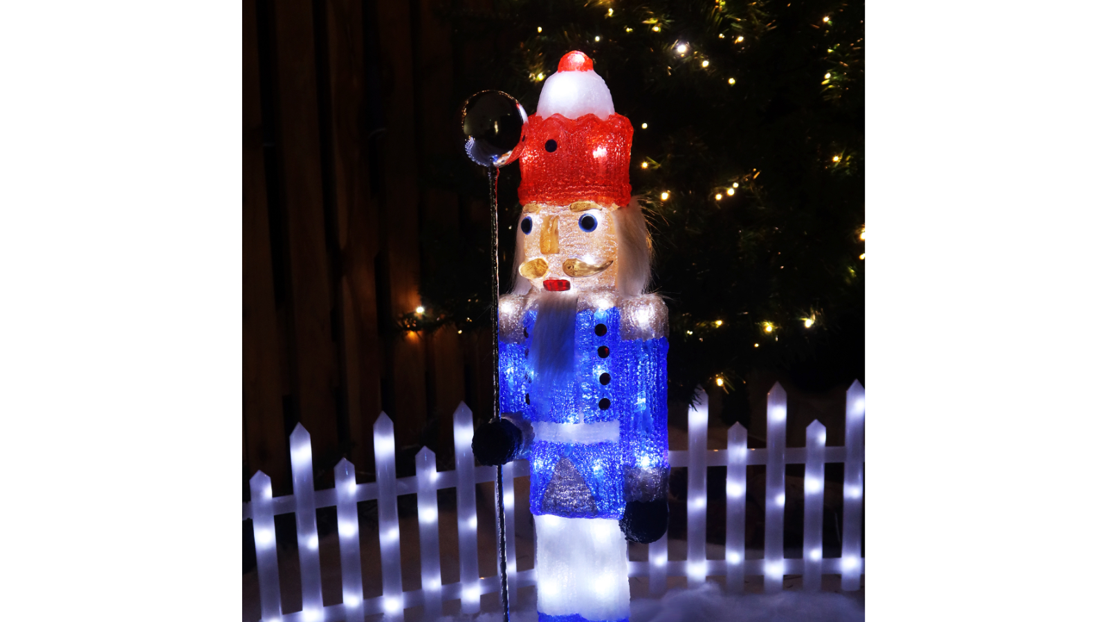 Lexi Lighting Acrylic Nutcracker V2 LED Light