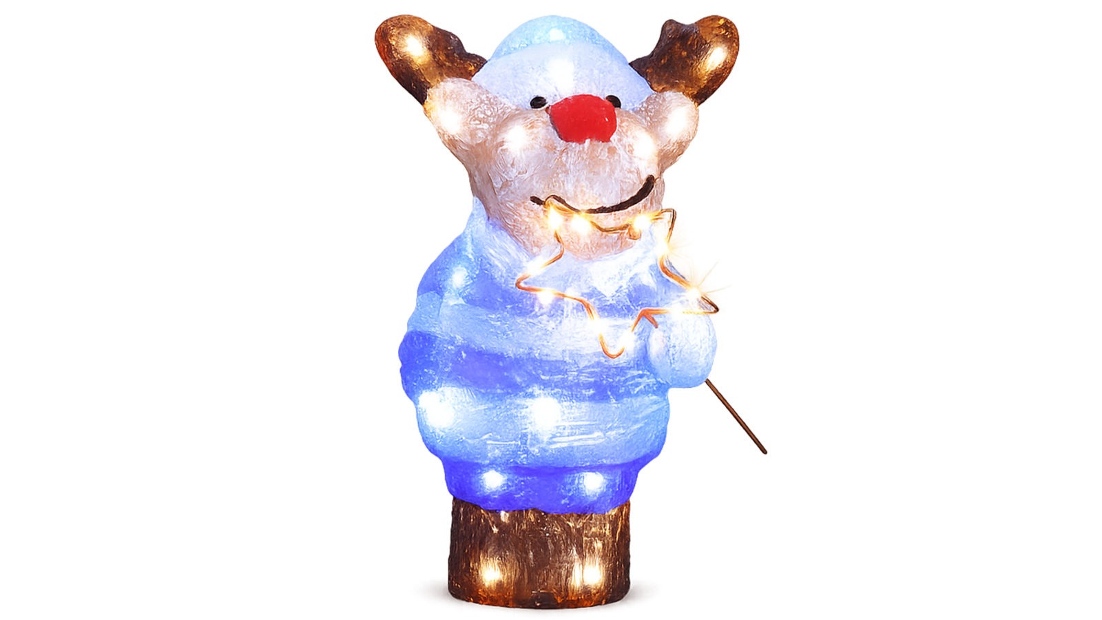 Lexi Lighting	30cm Acrylic Reindeer