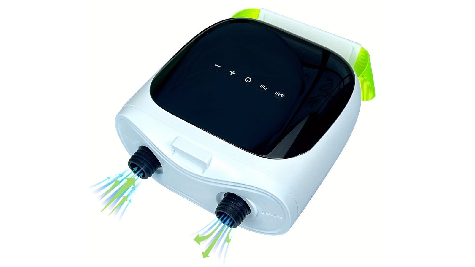 NNETM 20 PSI Auto Shut-Off Electric SUP Air Pump - White