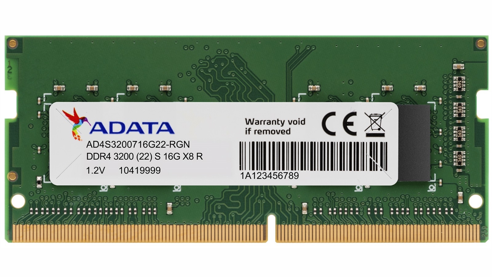 ADATA Premier 16GB DDR4 3200MHZ SO-DIMM Notebook RAM | Harvey Norman