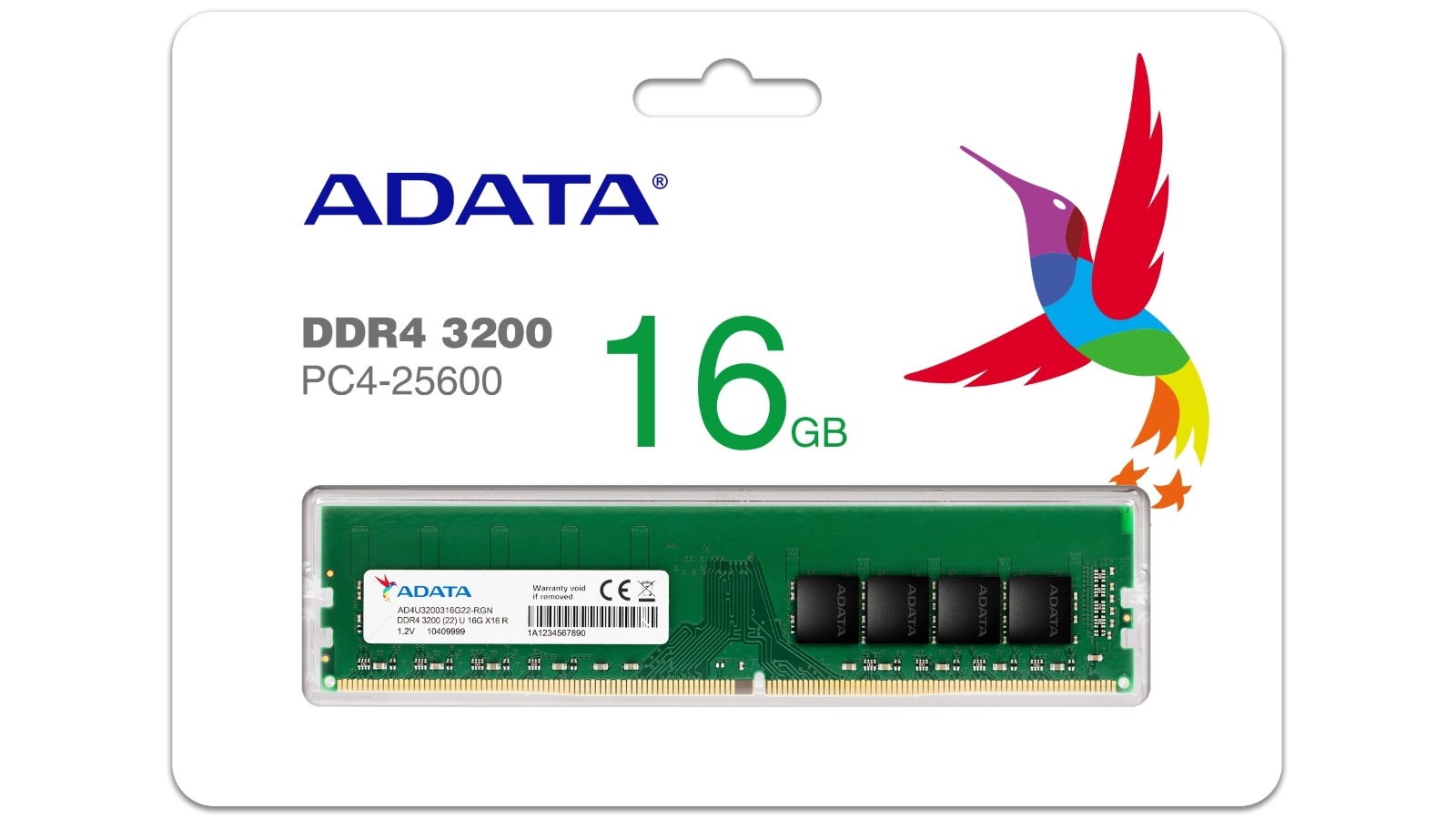 ADATA Premier 16GB DDR4 3200MHZ U-DIMM Desktop RAM | Harvey Norman