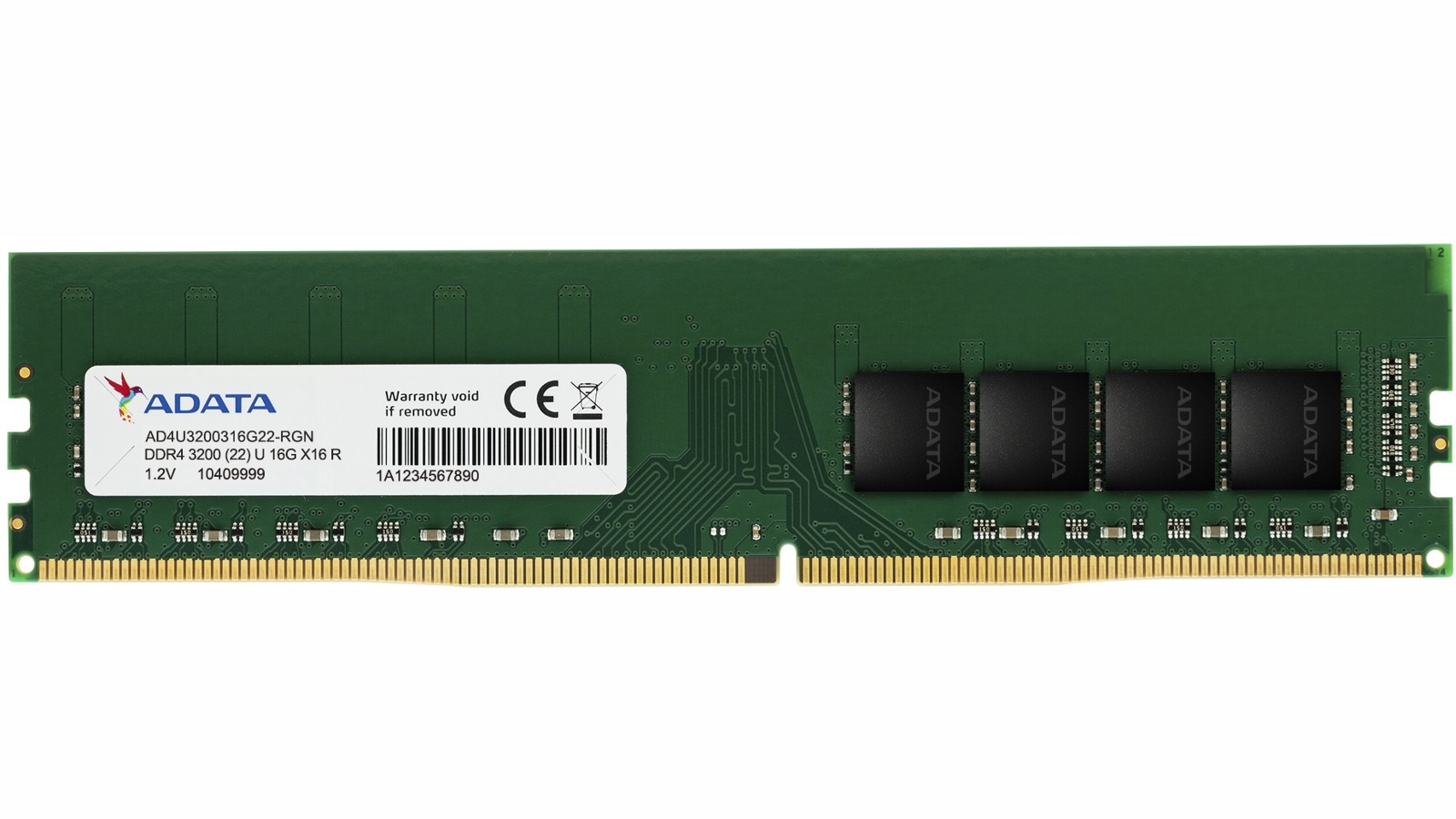 ADATA Premier 16GB DDR4 3200MHZ U-DIMM Desktop RAM | Harvey Norman