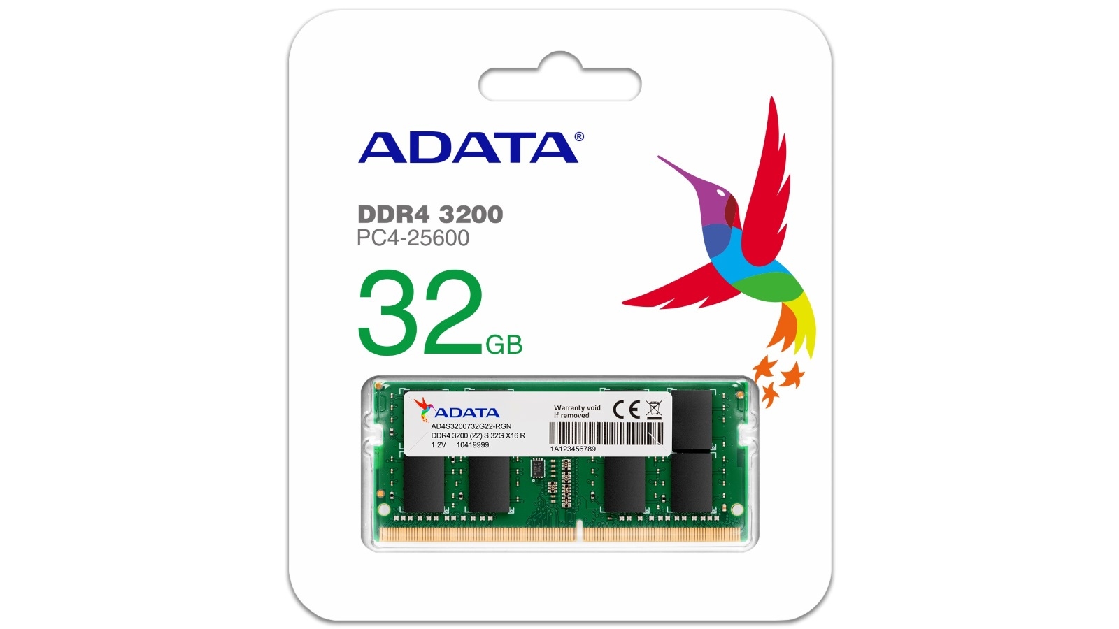 ADATA Premier 32GB DDR4 3200MHZ SO-DIMM Notebook RAM | Harvey Norman