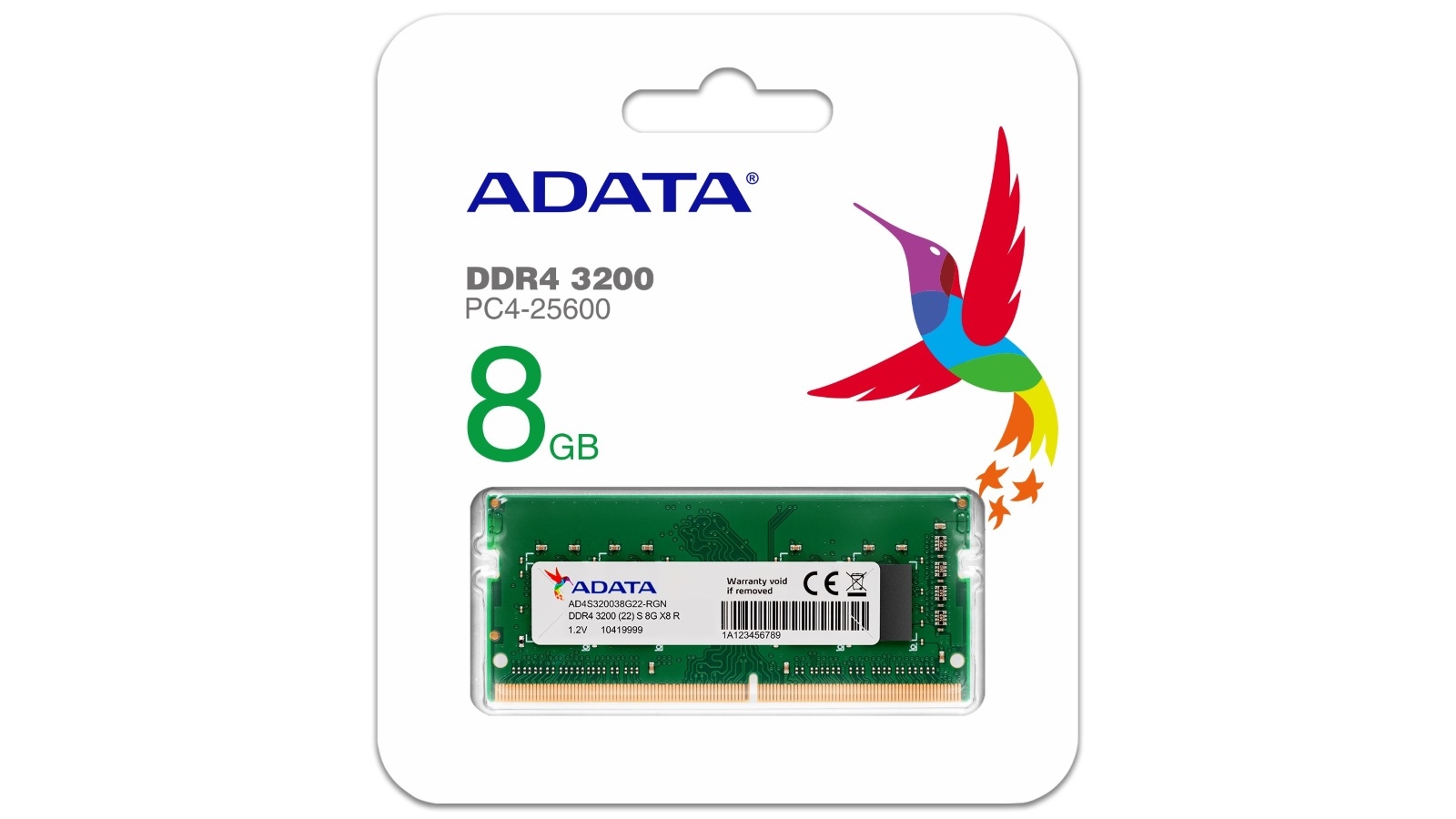 ADATA Premier 8GB DDR4 3200MHZ SO-DIMM Notebook RAM | Harvey Norman