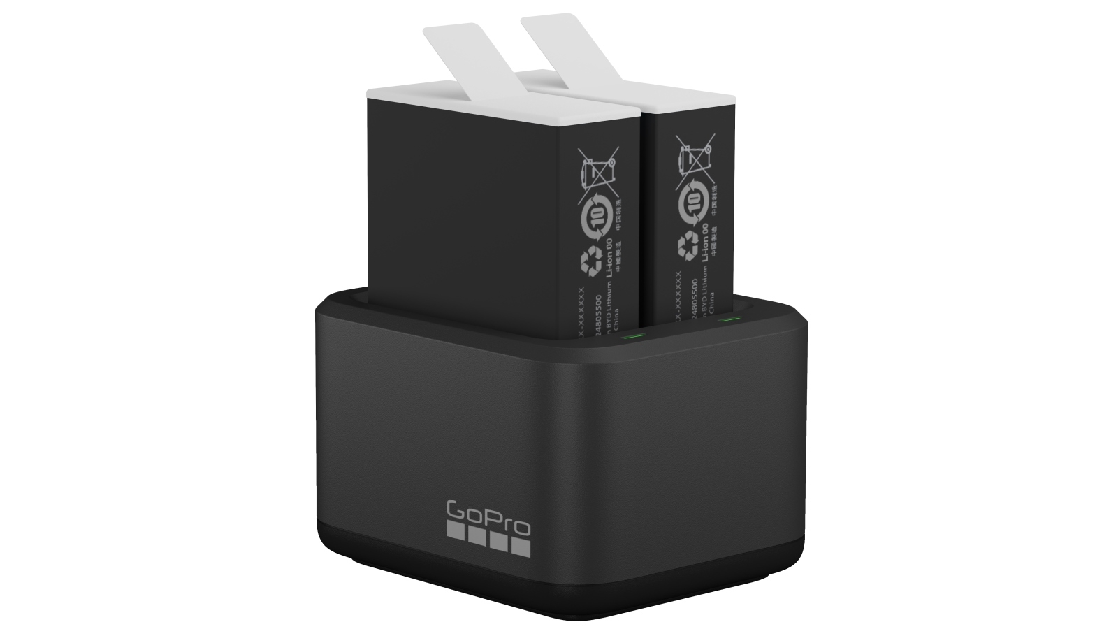 GoPro Dual Battery Charger + Enduro Batteries for HERO11/HERO10 Black/HERO9 Black